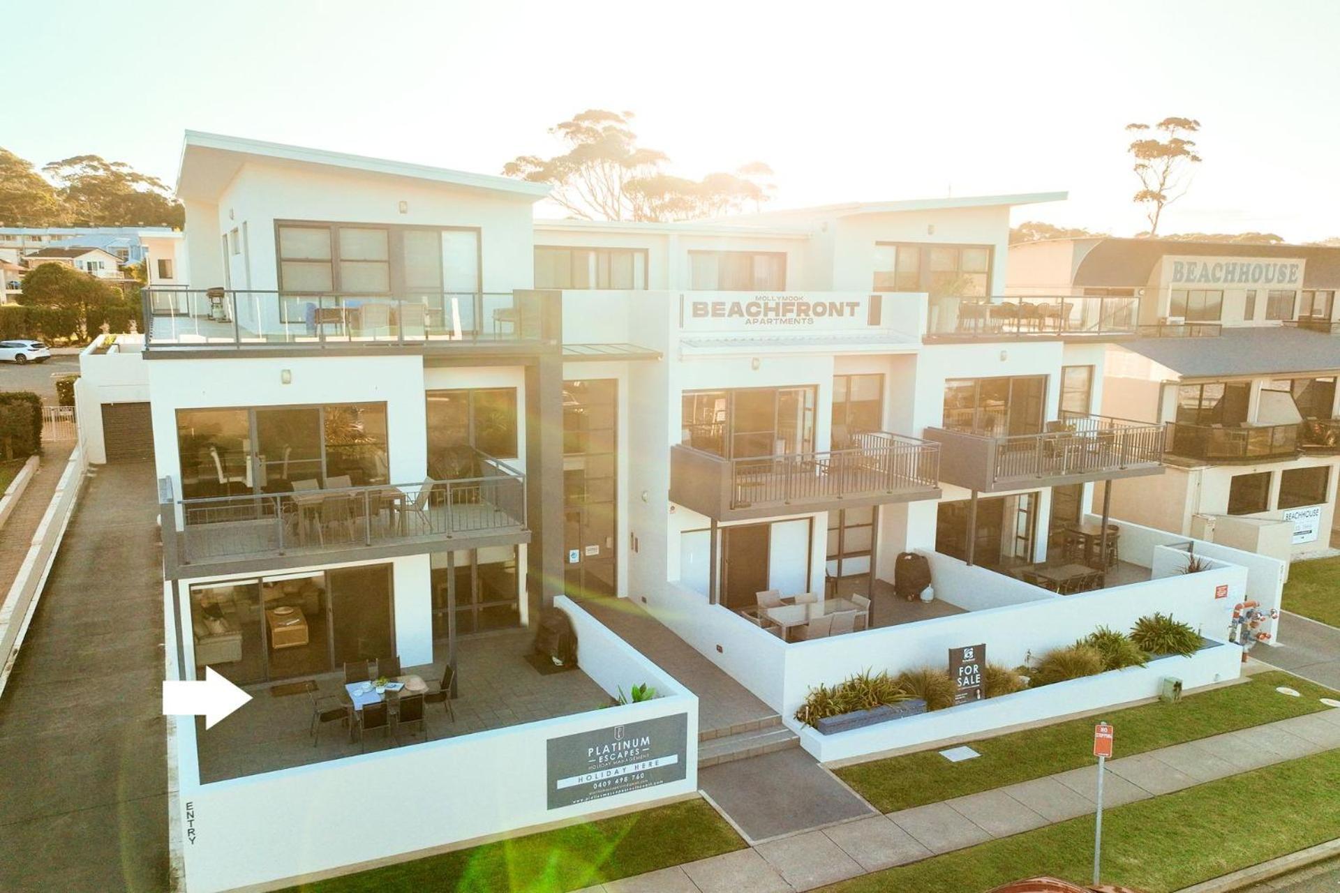 Mollymook Luxury Beachfront Apartment 3 מראה חיצוני תמונה
